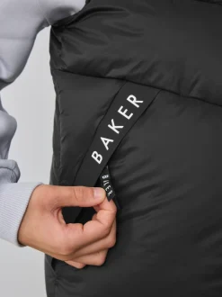 Gilet matelassé Baker by Ted Baker noir résistant à la douche