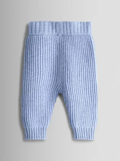 Girafe bleu pâle - Ensemble haut et bas JoJo Maman Bébé en maille