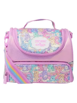 Grande boîte à lunch Smiggle Care Bears avec sangle