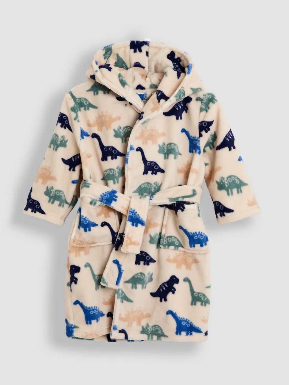 Grège Dino - Peignoir JoJo Maman Bébé