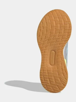 Gris - adidas Baskets de course Runfalcon 5 à lacets élastiques pour enfant