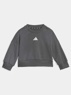 Gris - adidas ensemble sweat et legging