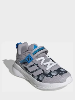 Gris - adidas Minecraft Forarun 4.0 Baskets enfant