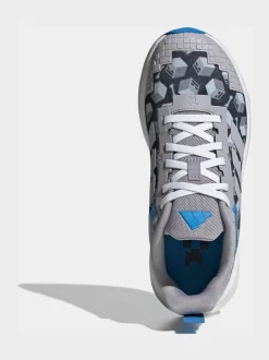 Gris - adidas Minecraft Fortarun 4.0 Baskets junior