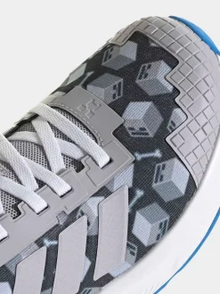 Gris - adidas Minecraft Fortarun 4.0 Baskets junior