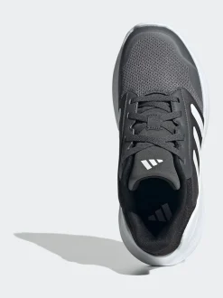 Gris - adidas Tensaur Run 2.0 Baskets Dentelle Junior