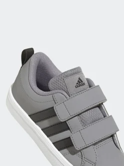 Gris - adidas VS Pace 2.0 Baskets enfant à crochets et boucles