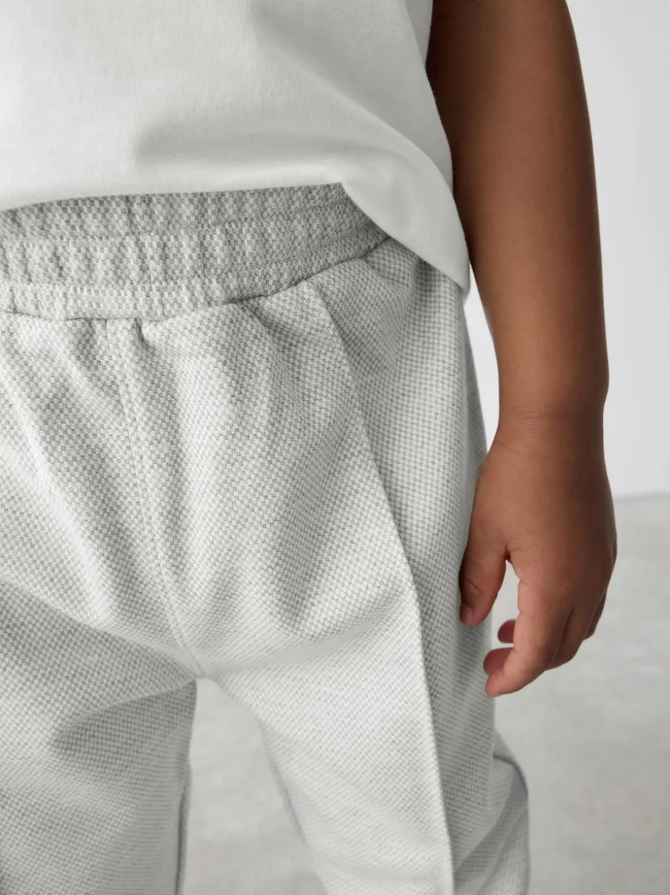 Gris - Baker by Ted Baker ensemble 3 pièces T-shirt, veste et pantalons texturés