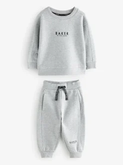 Gris - Baker by Ted Baker Ensemble sweat-shirt et jogging