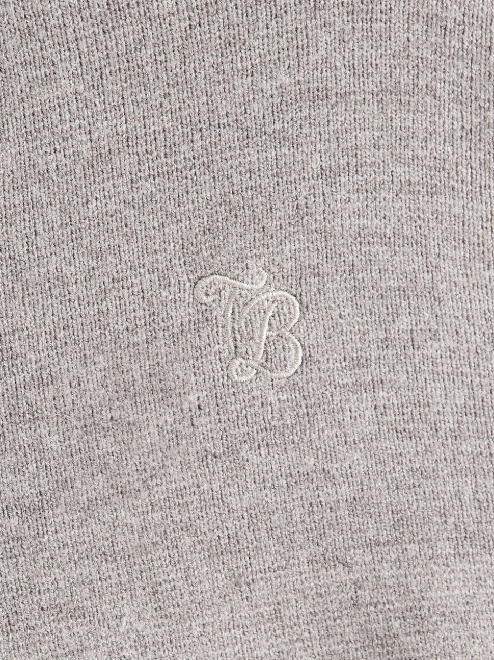 Gris - Baker by Ted Baker ensemble haut et jogging en maille à col zippé en entonnoir