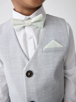 Gris - Baker by Ted Baker Ensemble Gilet Chemises et Pantalons