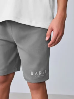 Gris - Baker by Ted Baker ensemble polo et short oversize