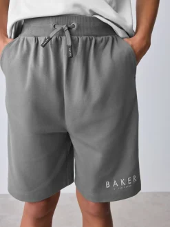 Gris - Baker by Ted Baker ensemble polo et short oversize