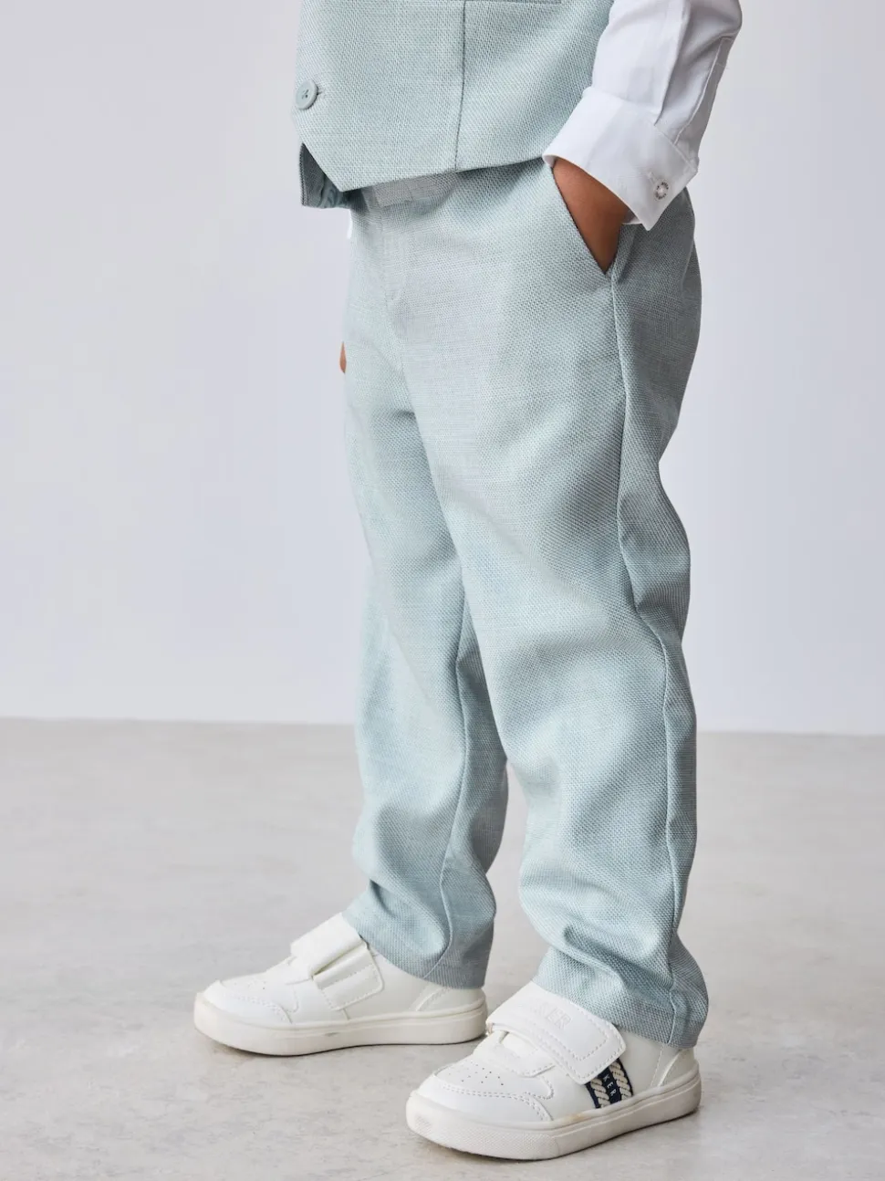 Gris - Baker by Ted Baker Ensemble Gilet Chemises et Pantalons