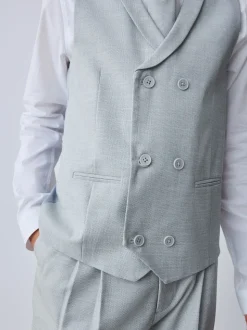 Gris - Baker by Ted Baker ensemble gilet, chemise et cravate