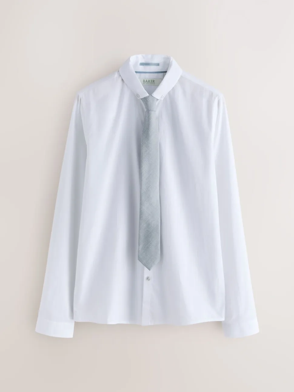 Gris - Baker by Ted Baker ensemble gilet, chemise et cravate