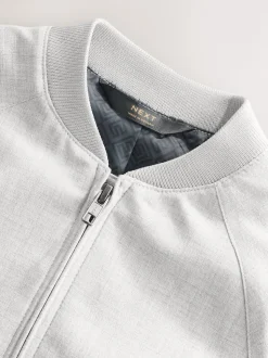 Gris - Blouson bombardier intelligent (3-16 ans)