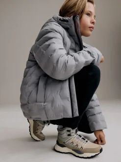 Gris - Bottes imperméables à enfiler