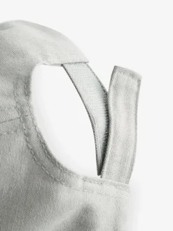 Gris - Casquette en toile 100% coton 1-16 ans (3mois-16ans)