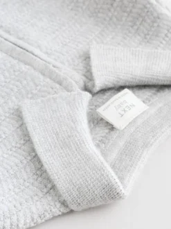 Gris - Ensemble pull et legging en maille bébé (0 mois-2 ans)