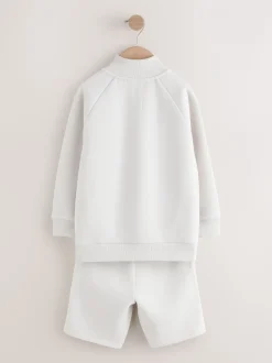 Gris - Ensemble Shorts à Col cheminée (3-16ans)