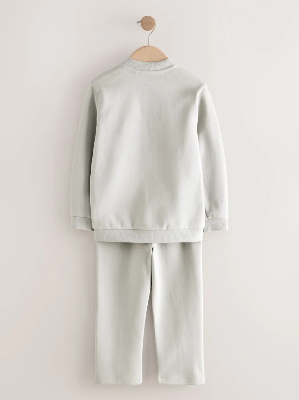 Gris - Ensemble veste bomber en jersey élégant et jogging (3-16ans)