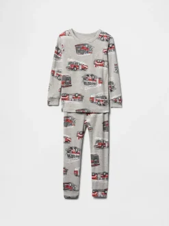 Gris - Gap Pyjama en coton brossé (6mois5ans)