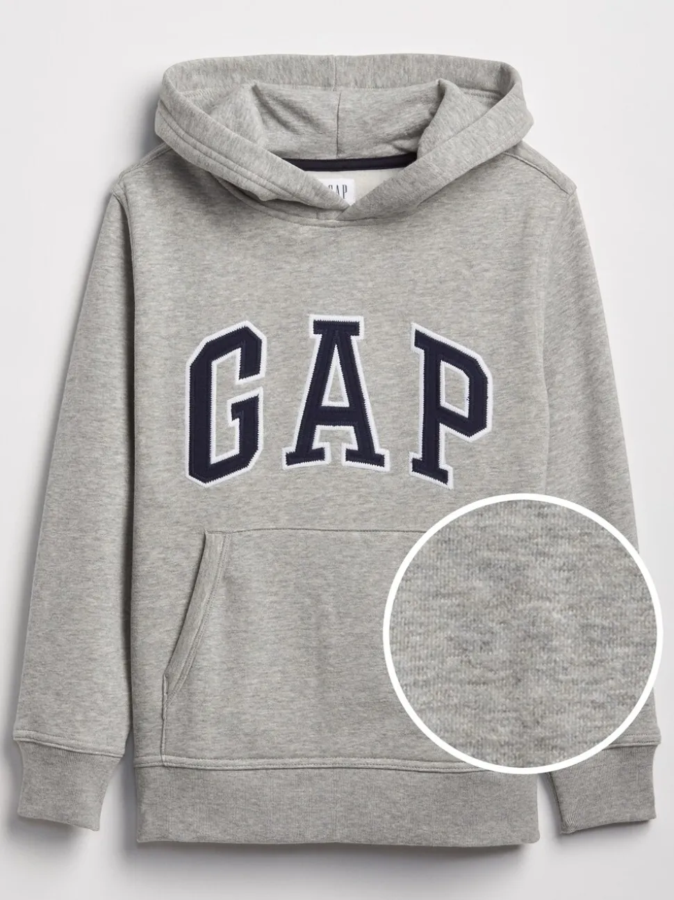 Gris - Gap Vintage Logo Sweat-shirt à capuche (4-13yrs)