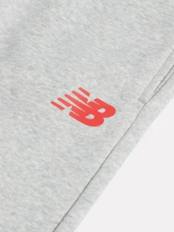 Gris - Joggings Graphique New Balance Brush Back