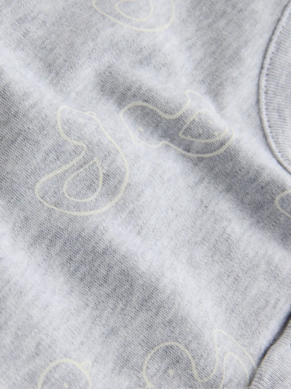 Gris - Lot de 5 bodys bébé à manches longues