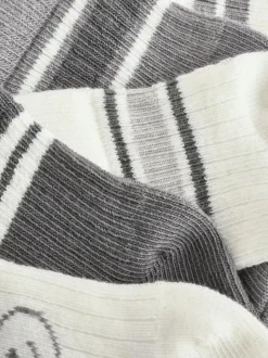 Gris - Lot de 5 chaussettes pour bébé (0mois-2ans)