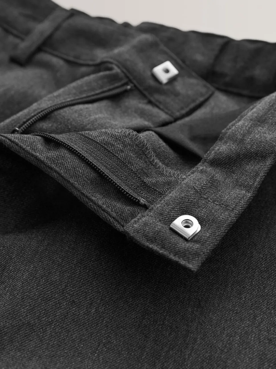 Gris - Lot de 5 pantalons d’école à enfiler coupe standard (3-17ans)