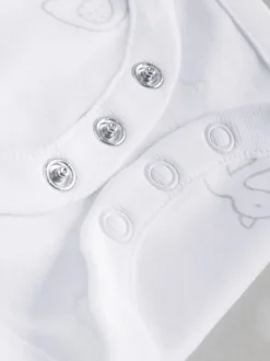 Gris - Lot de bodys à manches courtes pour bébé 5