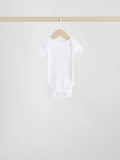 Gris - Lot de bodys à manches courtes pour bébé 5