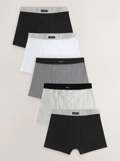 Gris - Maillot de bain à ceinture souple 5 Pack (1.5-16ans)