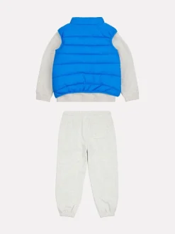 Gris - New Balance Ensemble Sweat-shirt survêtements et gilet Baby Garçons