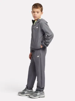 Gris - New Balance Ensemble veste légère et jogging