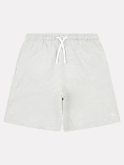 Gris - New Balance Français Short en coton Terry à petit logo