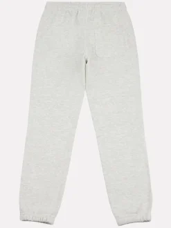 Gris - New Balance Small Boys Brush Back Logo Joggers