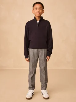 Gris - Pantalon à carreaux intelligents (3-16ans)