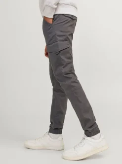 Gris - Pantalon cargo JACK & JONES Junior