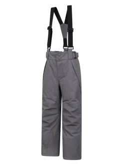 Gris - Pantalon de ski imperméable Mountain Warehouse Falcon Extreme enfant
