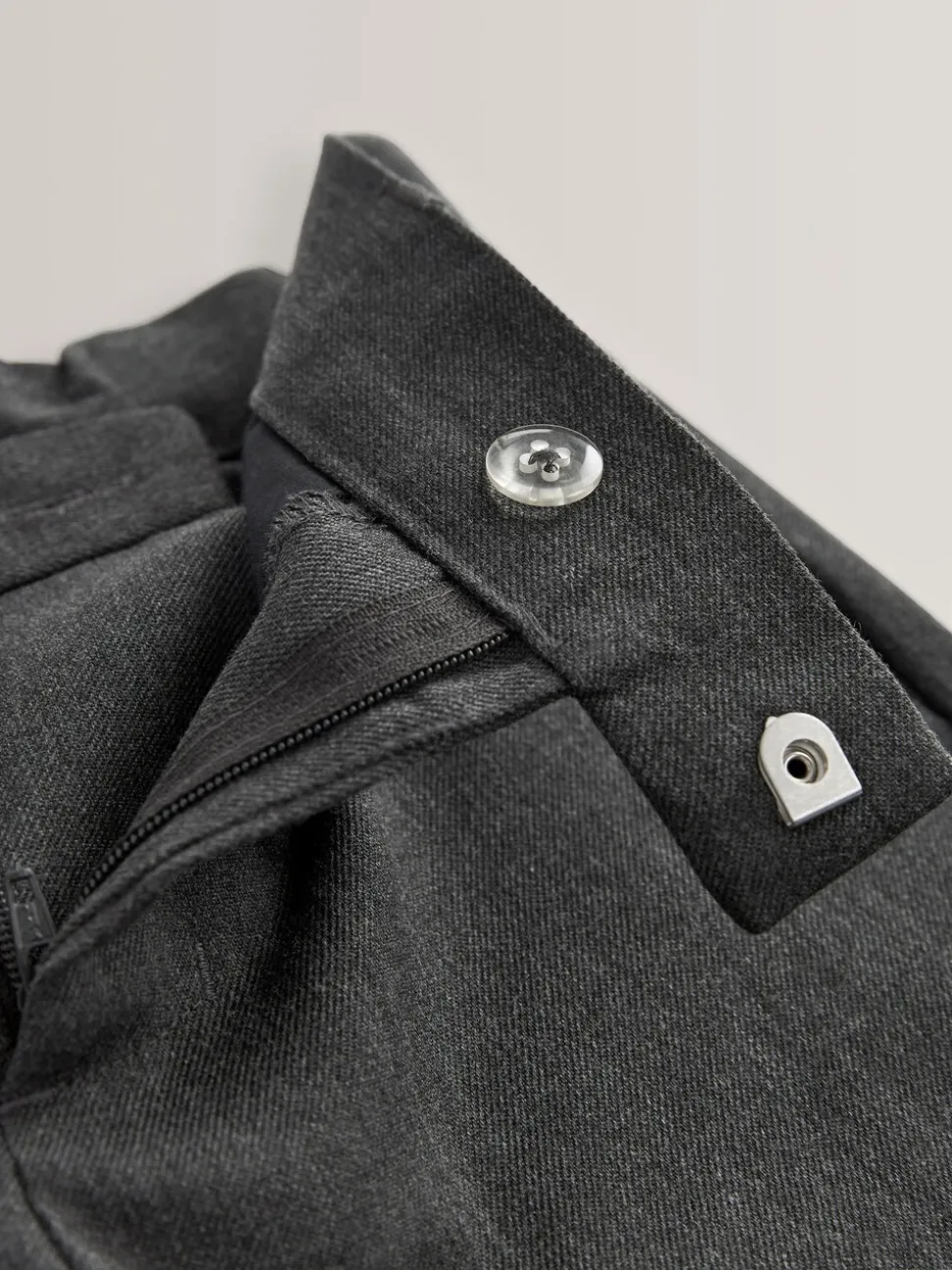 Gris - Pantalon habillé à l’école (3-17ans)