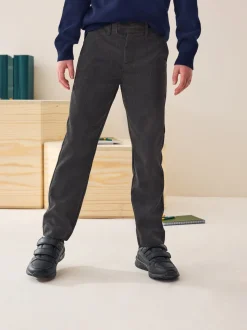 Gris - Pantalon habillé à l’école (3-17ans)