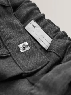 Gris - Pantalon scolaire à plis (3-17ans)