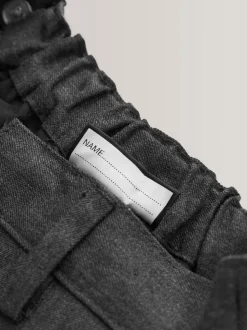 Gris - Pantalon scolaire à plis (3-17ans)