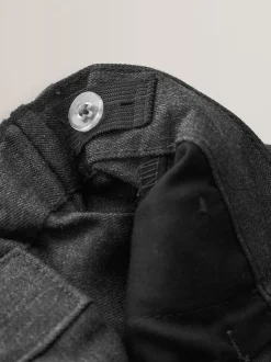 Gris - Pantalon scolaire à plis (3-17ans)