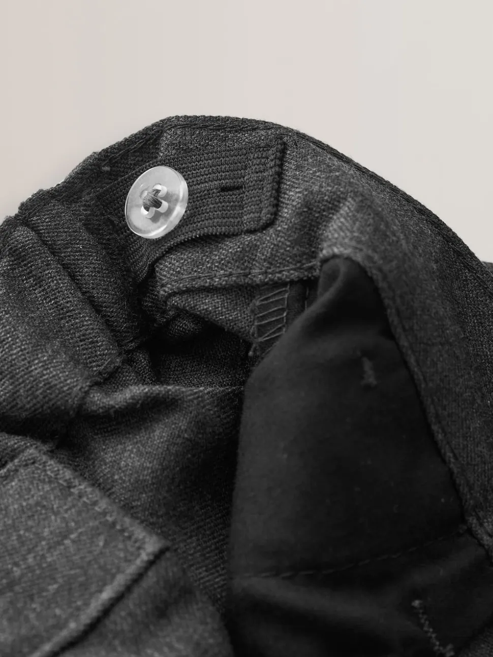 Gris - Pantalon scolaire à plis (3-17ans)