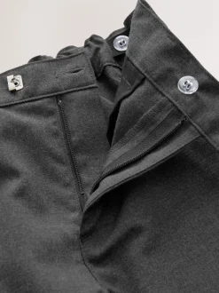 Gris - Pantalon skinny extensible pour l'école (3-17ans)