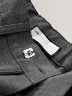 Gris - Pantalon skinny extensible pour l'école (3-17ans)